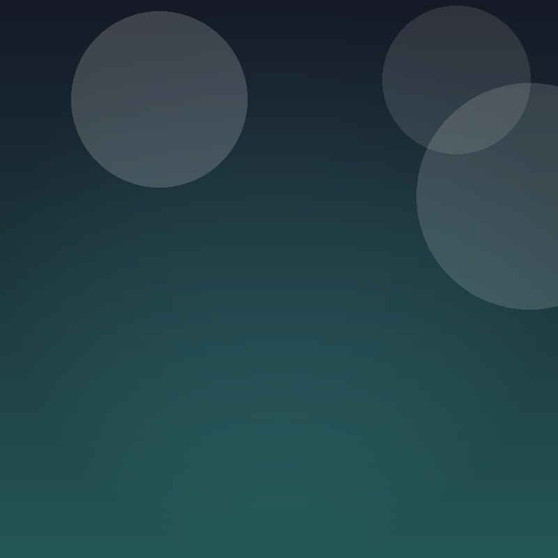 Abstract teal square representing invite creation