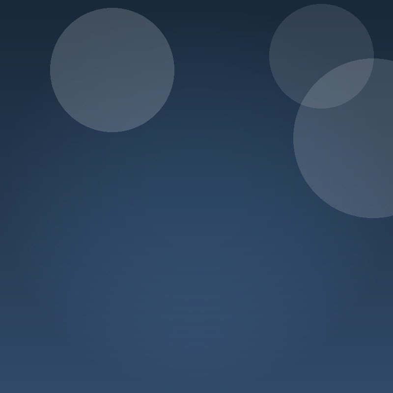 Abstract blue square representing RSVP tracking